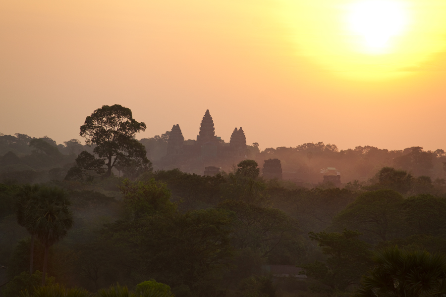 Angkor Wat Hot Air Balloon at Sunrise 2